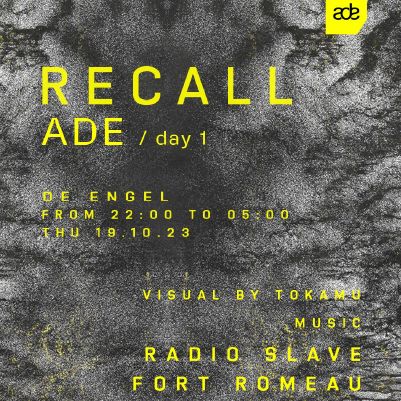 Recall Day 1 - ADE cover