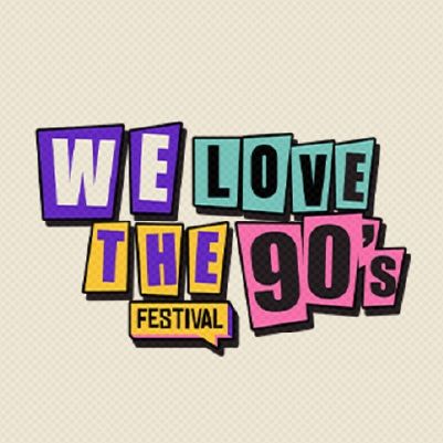 We Love the 90's Festival cover