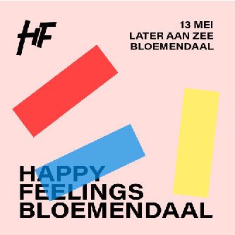 Happy Feelings - Later aan Zee cover