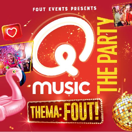 Q-music the Party FOUT! - Koningsnacht Festival cover