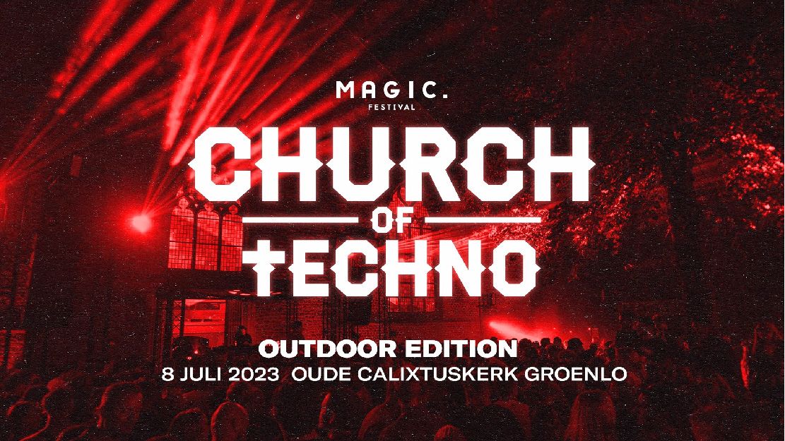 Church of Techno - Outdoor cover