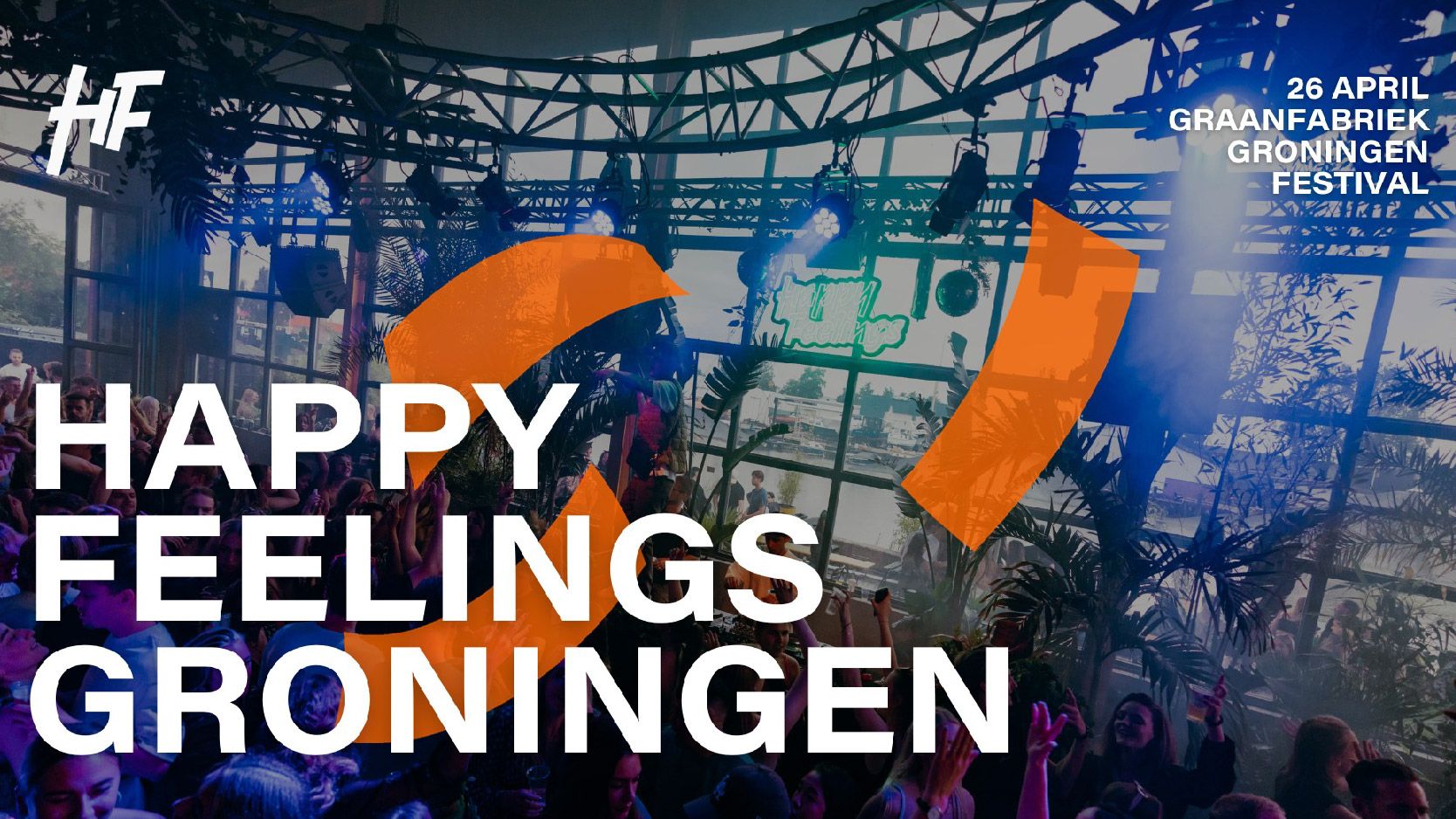 Happy Feelings Koningsnacht - Breda cover