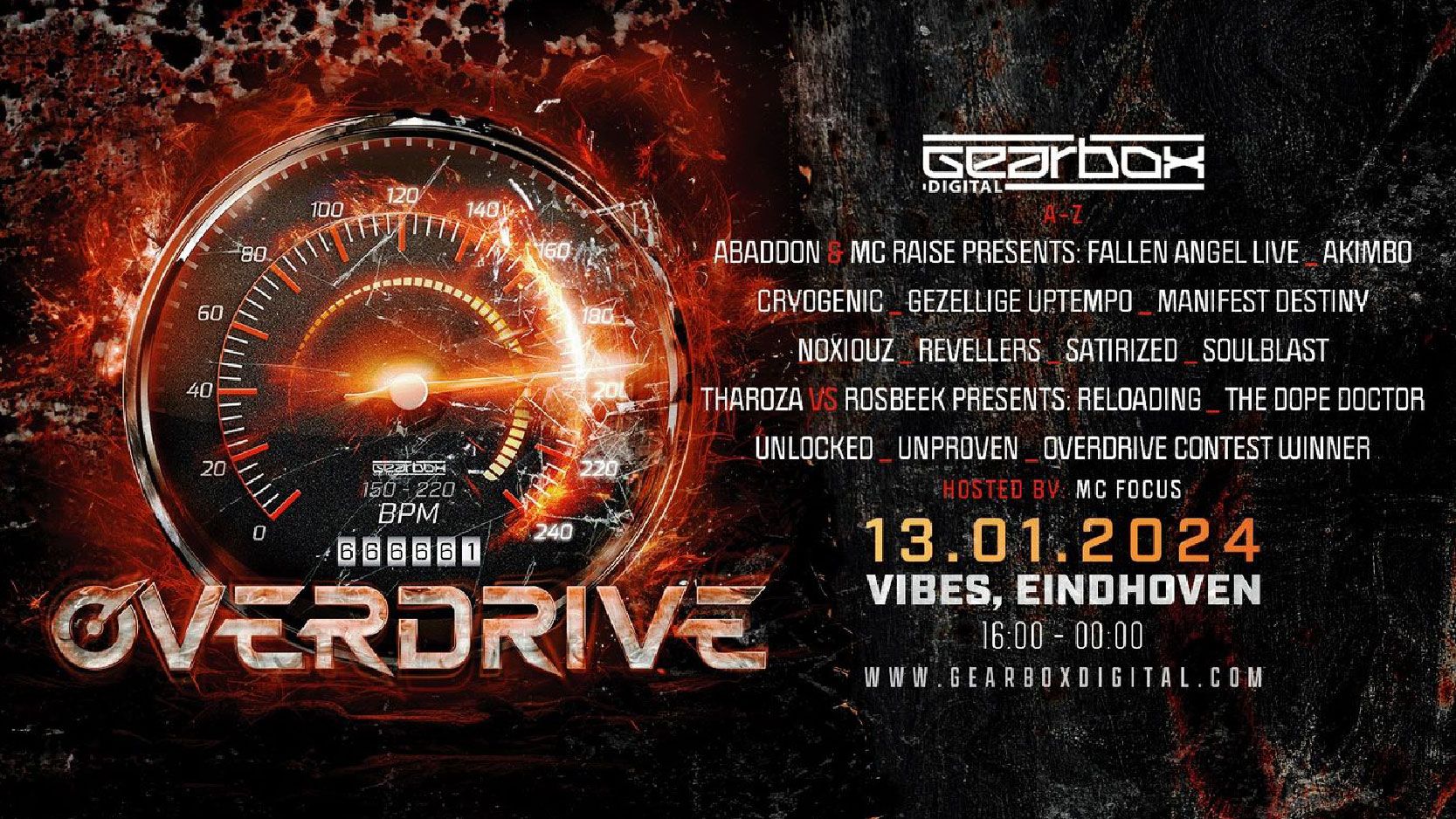 Gearbox presents Overdrive 2024 cover