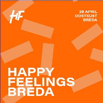 Happy Feelings Koningsnacht &#8211; Breda  cover