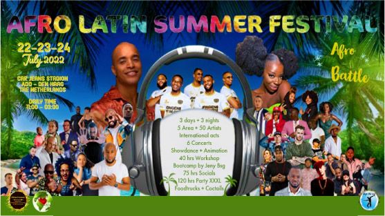 Afro Latin Summer Festival cover