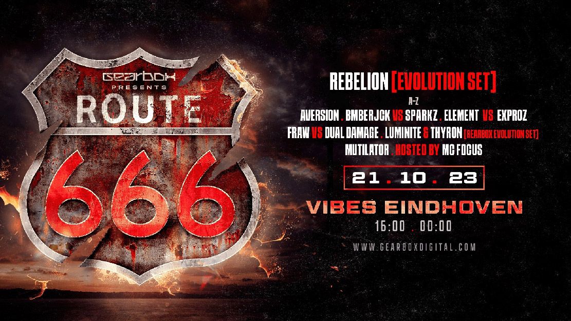 Gearbox presents Route 666 cover