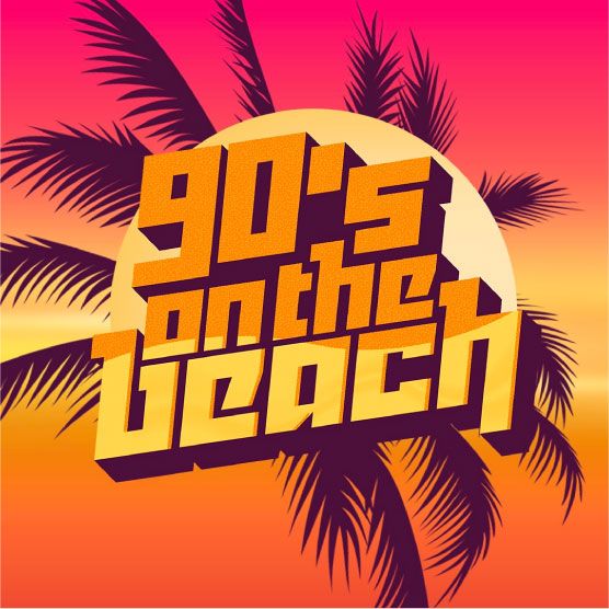 90s on the Beach cover