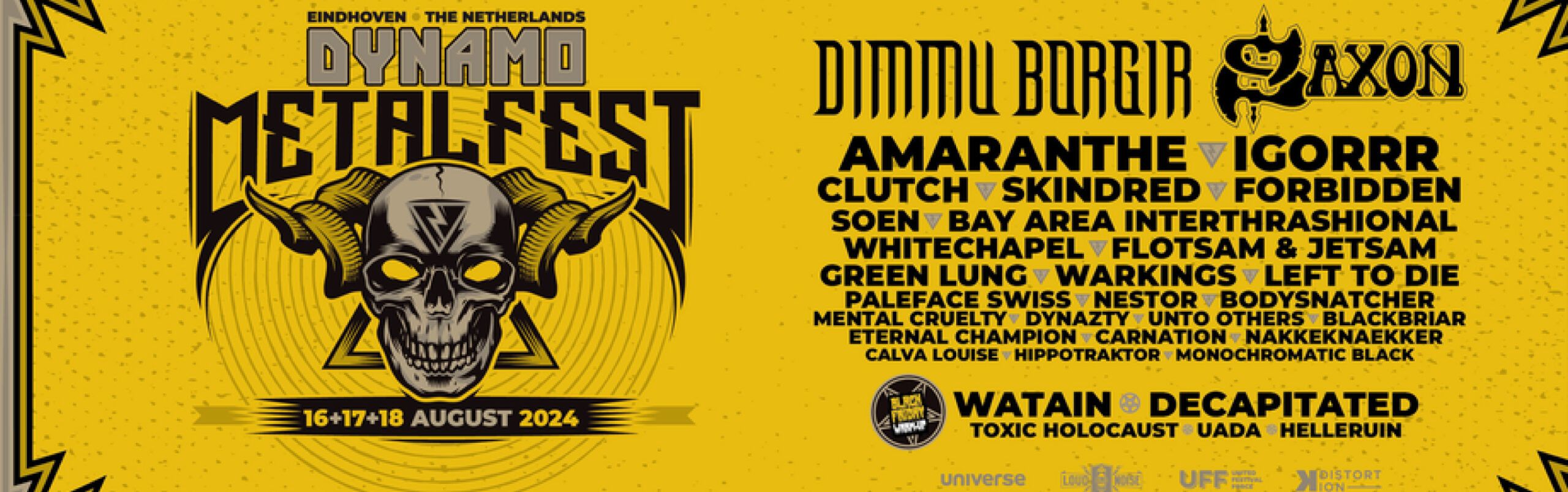 Dynamo Metal Fest header