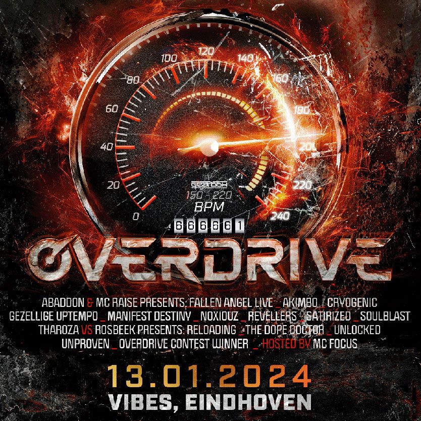 Gearbox presents Overdrive 2024 cover