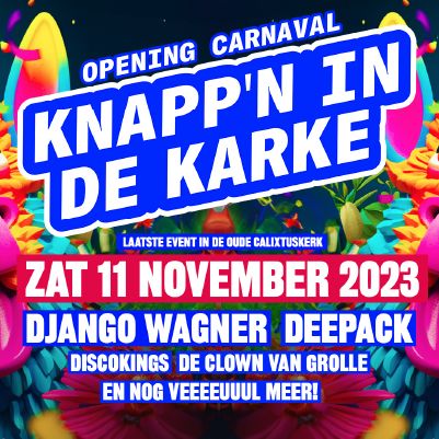 Opening Carnaval &#8211; Knapp&#8217;n in de Karke cover