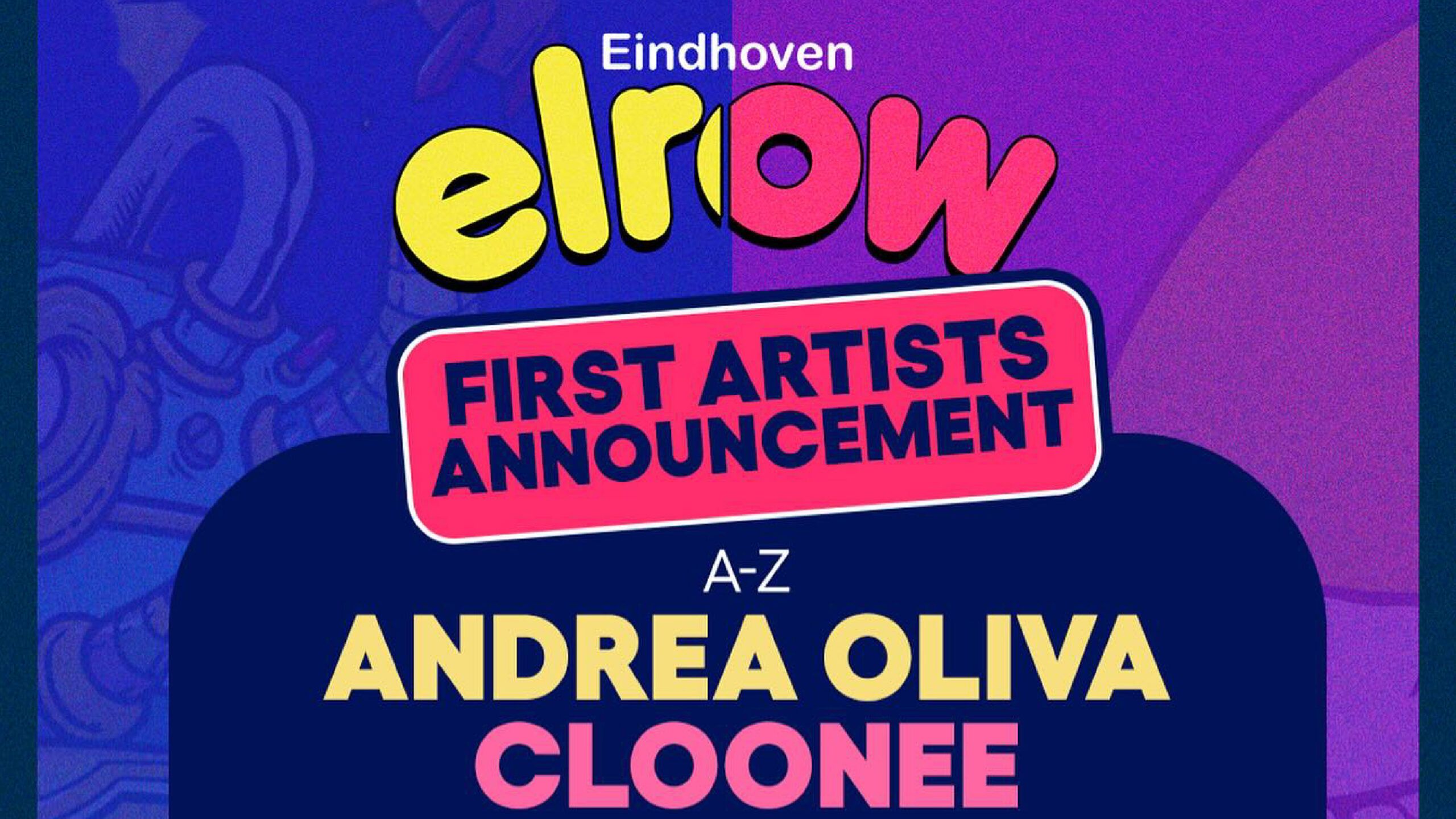 Elrow Eindhoven  cover