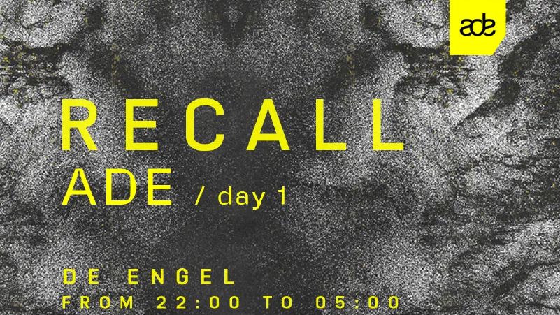 Recall Day 1 - ADE cover