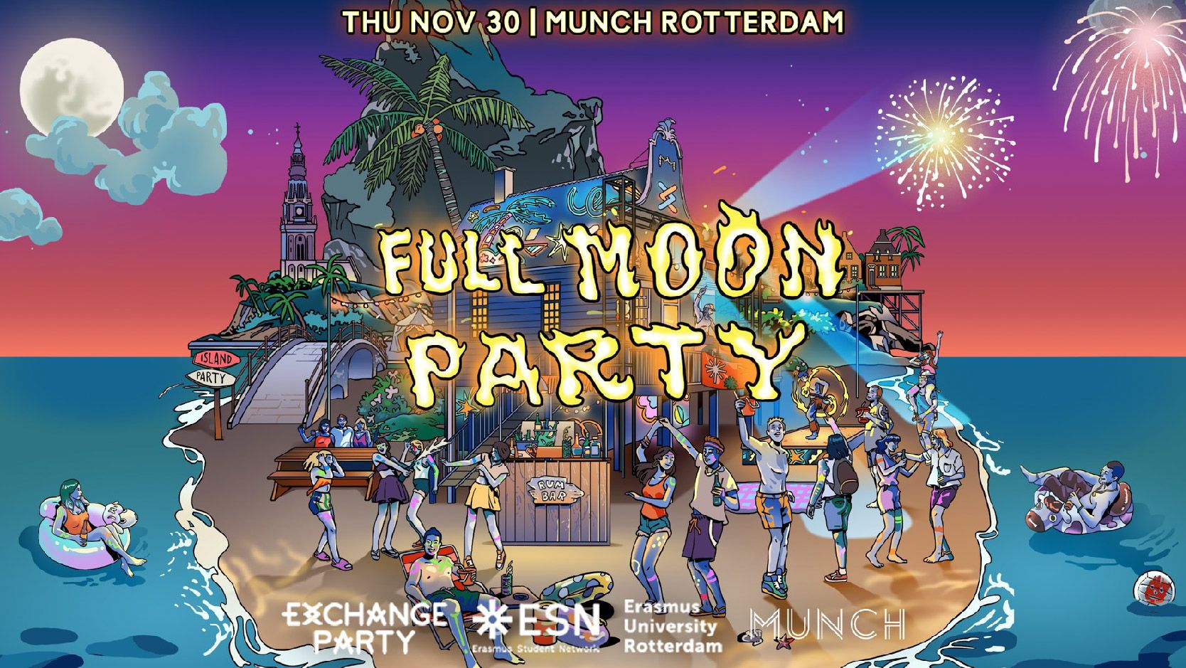 Full Moon Party Rotterdam cover