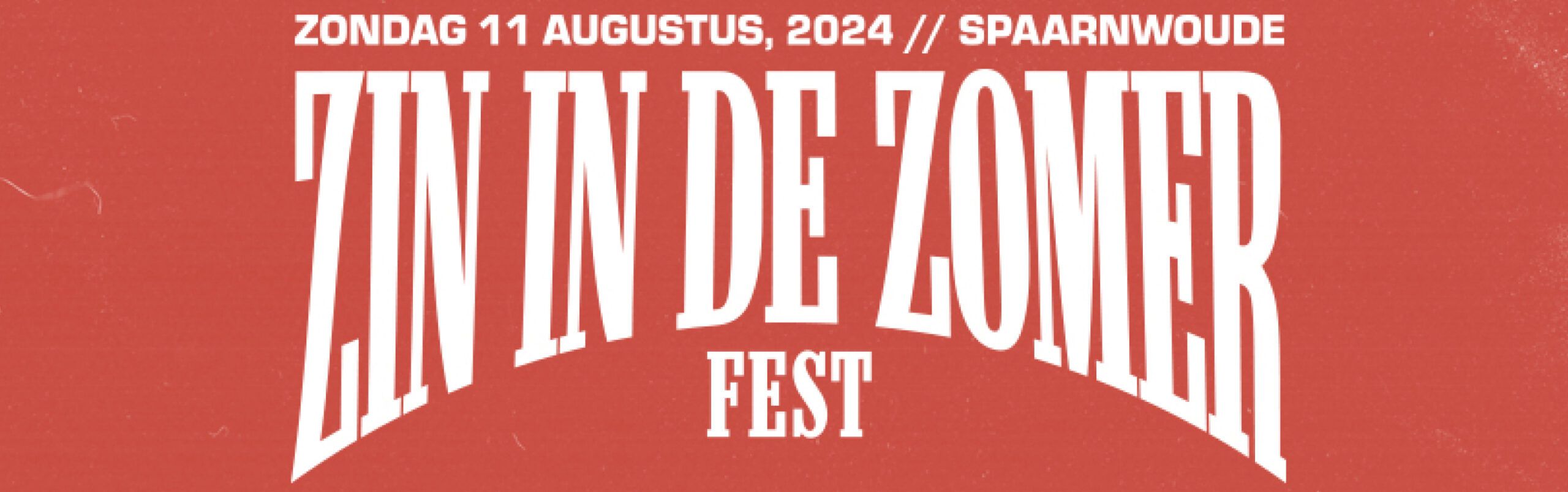 Zin in de Zomer Fest - Dutch Valley header