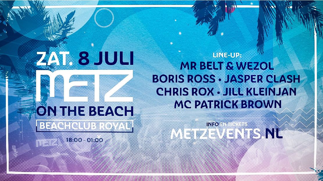 METZ on the Beach cover