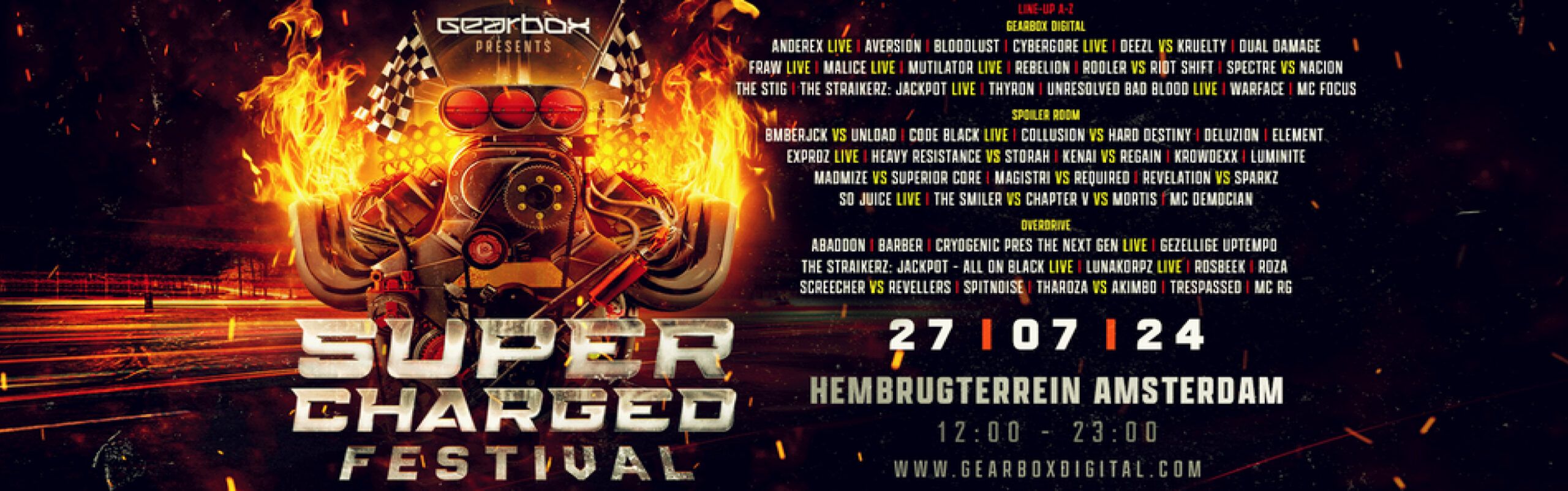 Supercharged Festival header