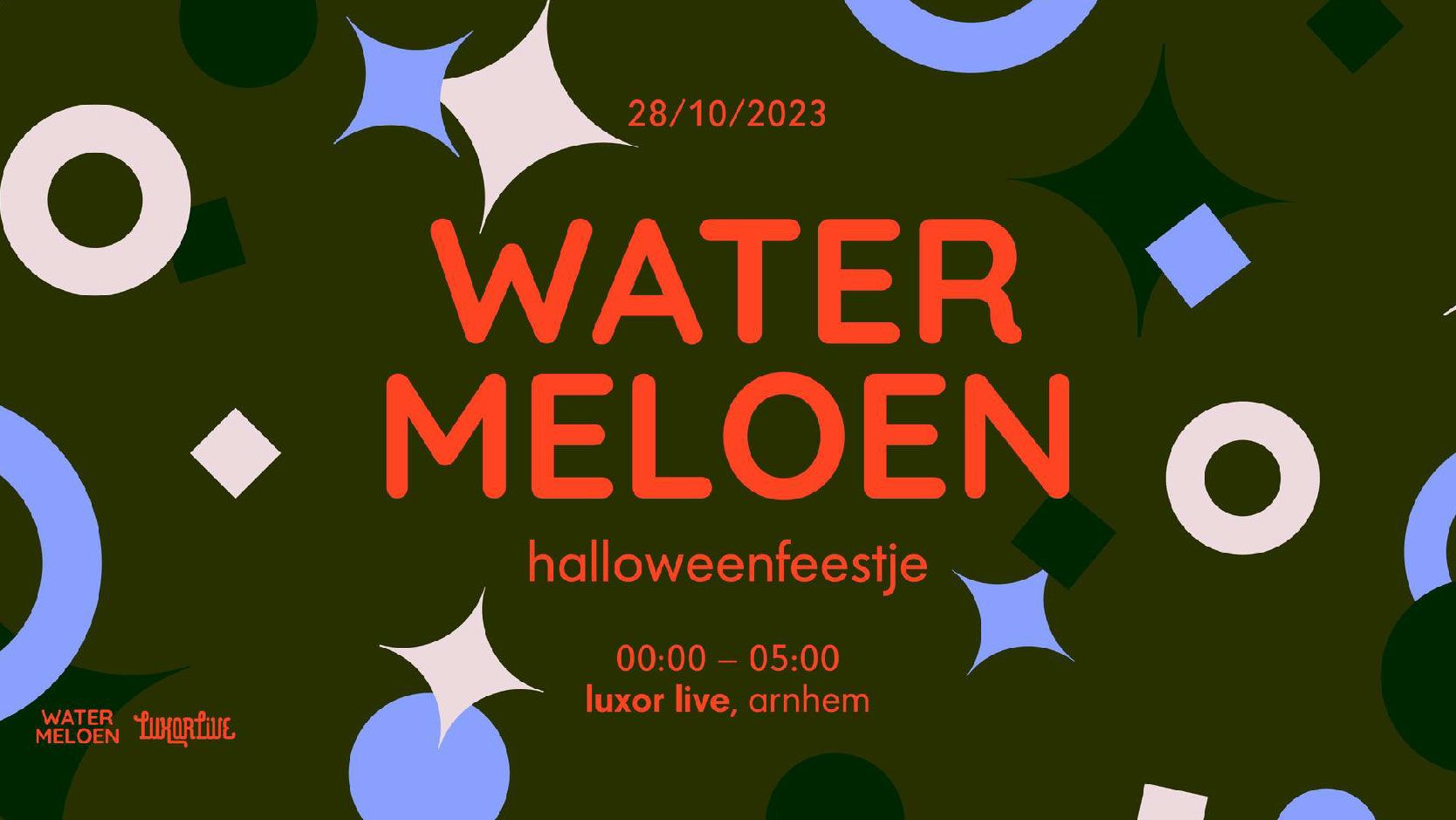 Watermeloen Halloween cover