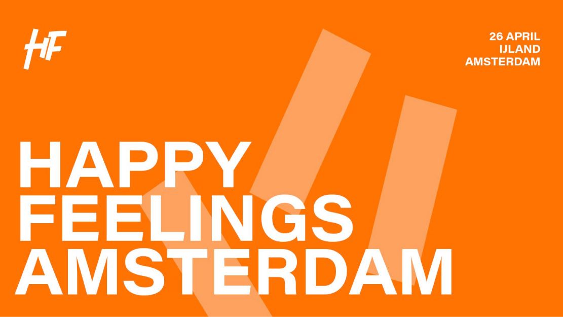 Happy Feelings Koningsnacht - Amsterdam cover