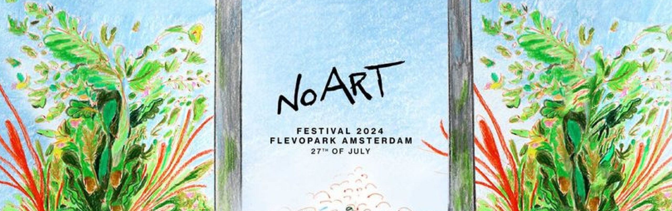 No Art Festival header