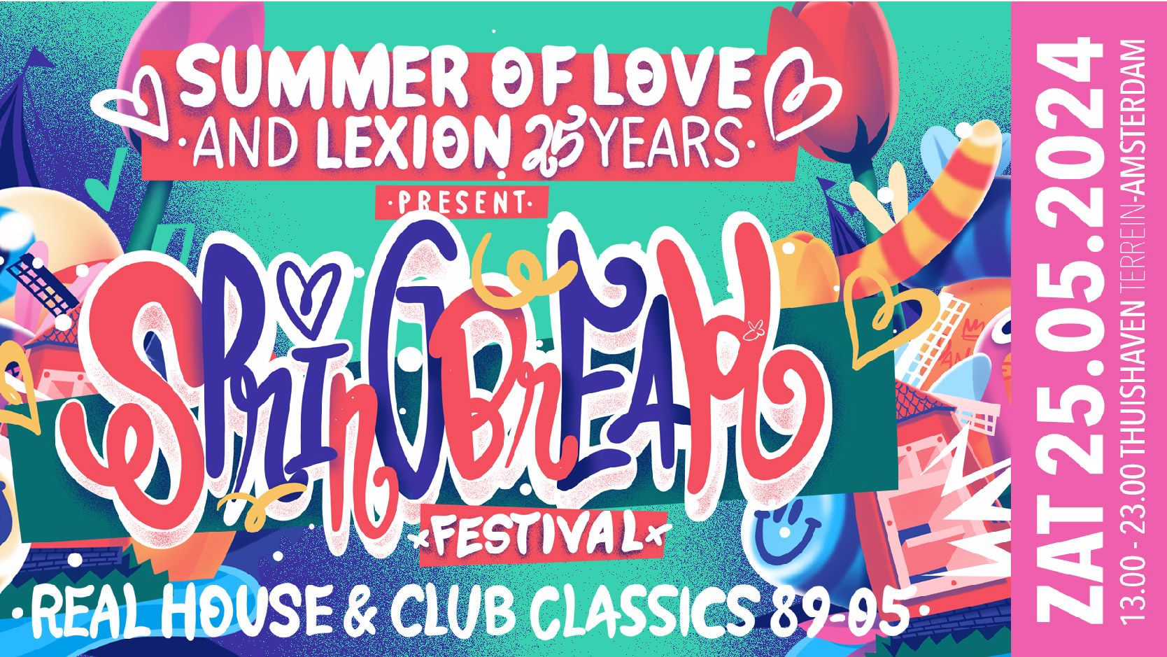Summer of Love & Lexion 25 Years present: Springbreak Festival cover