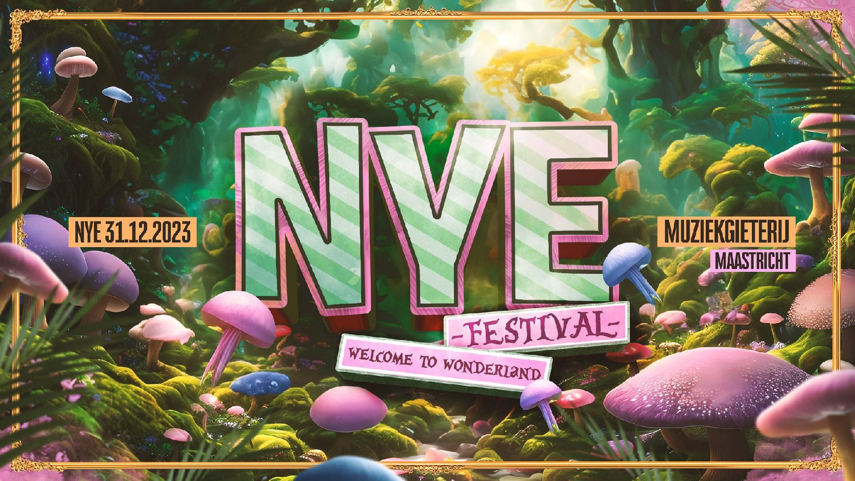 NYE: Welcome to Wonderland cover