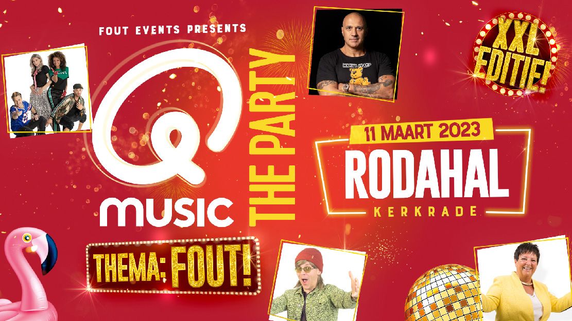 Q-Music the Party FOUT XXL - Kerkrade cover