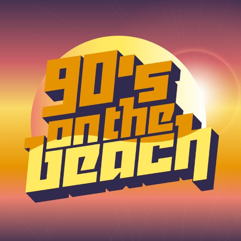 90's on the Beach cover