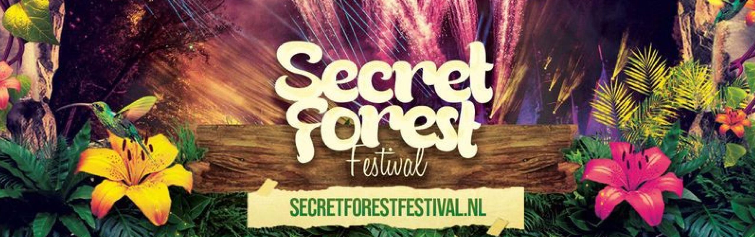 Secret Forest Festival header