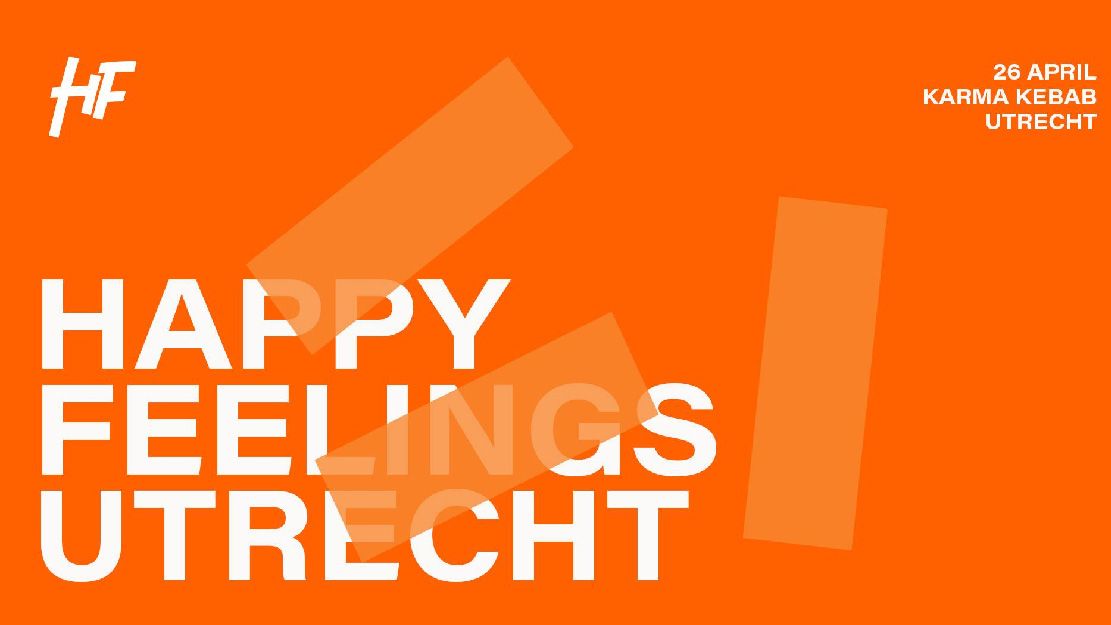 Happy Feelings Koningsnacht - Utrecht cover