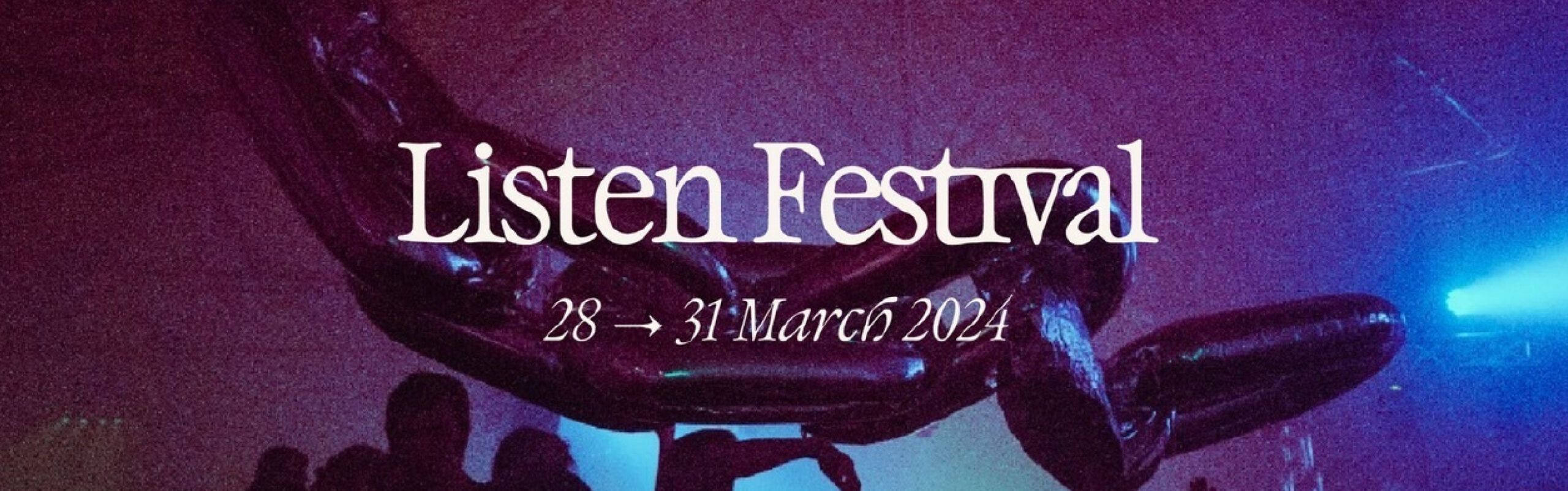 Listen! Festival header