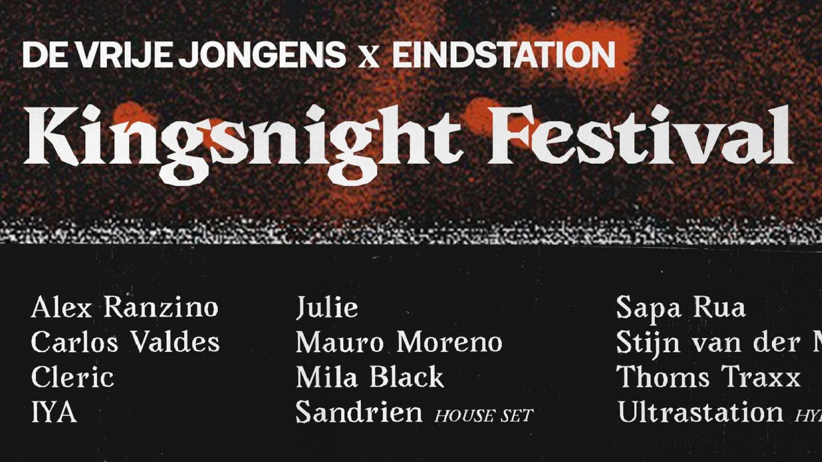 De Vrije Jongens x Eindstation Kingsnight cover