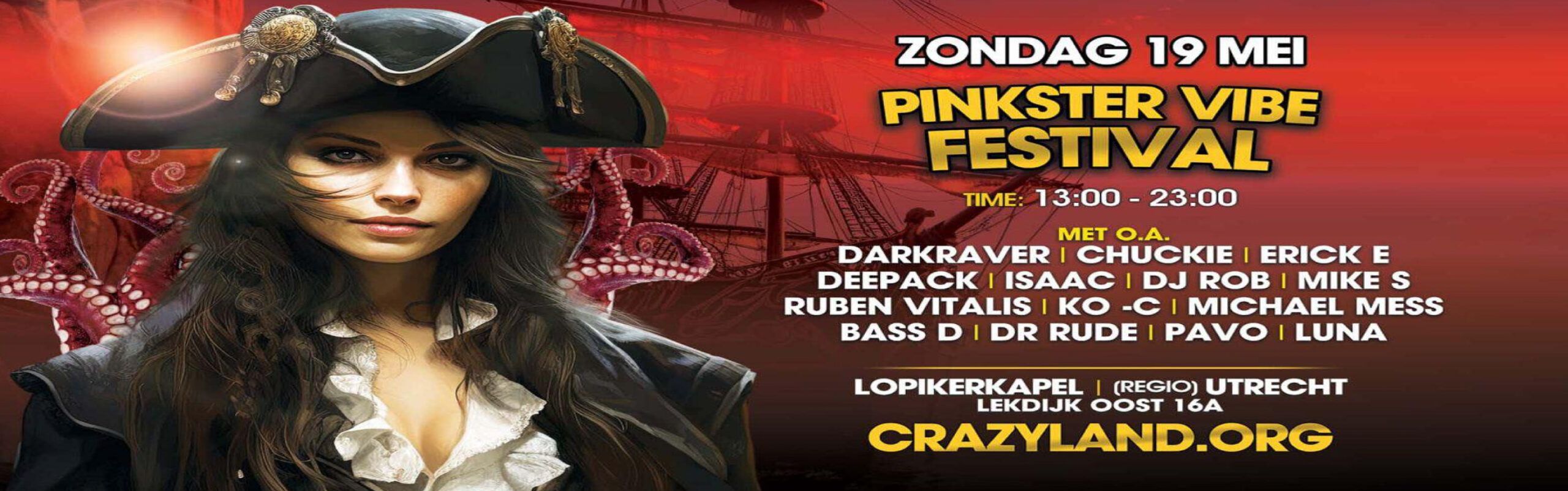 Pinkster Vibe Festival header