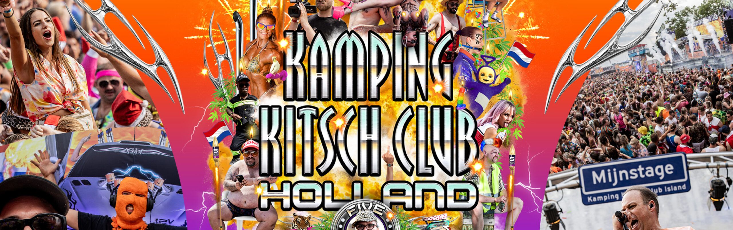 Kamping Kitsch Club Holland: 5 YRS XXL Edition header