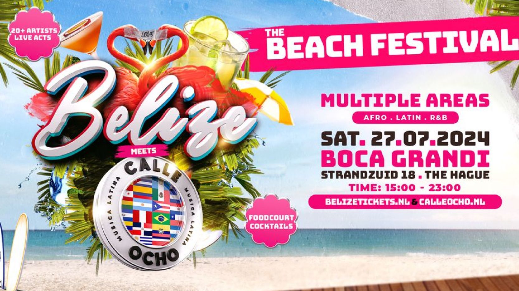 The Beach Festival (Belize meets Calle Ocho) cover
