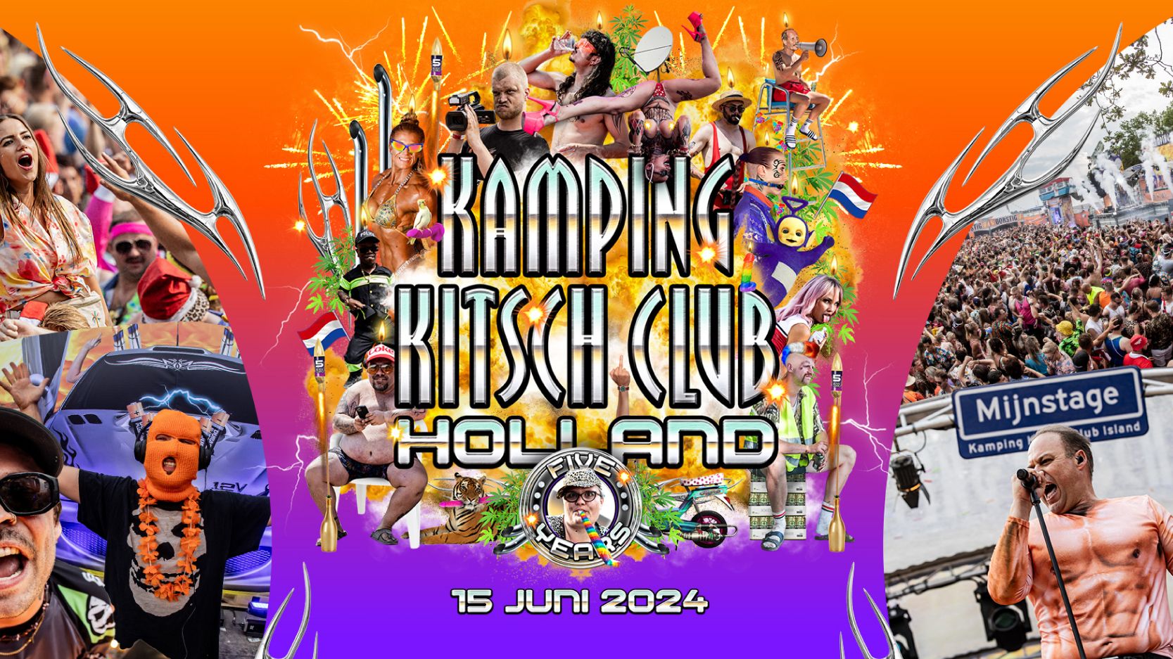 Kamping Kitsch Club Holland: 5 YRS XXL Edition cover