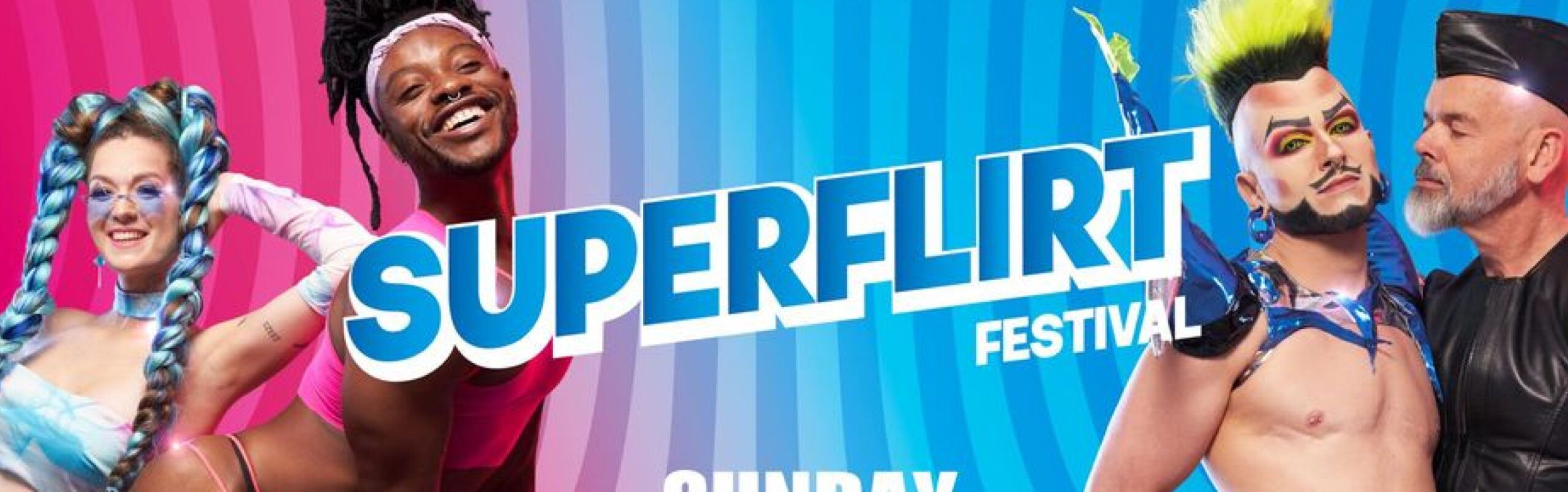 Superflirt Festival header