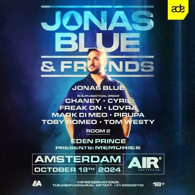 Jonas Blue & Friends | ADE cover