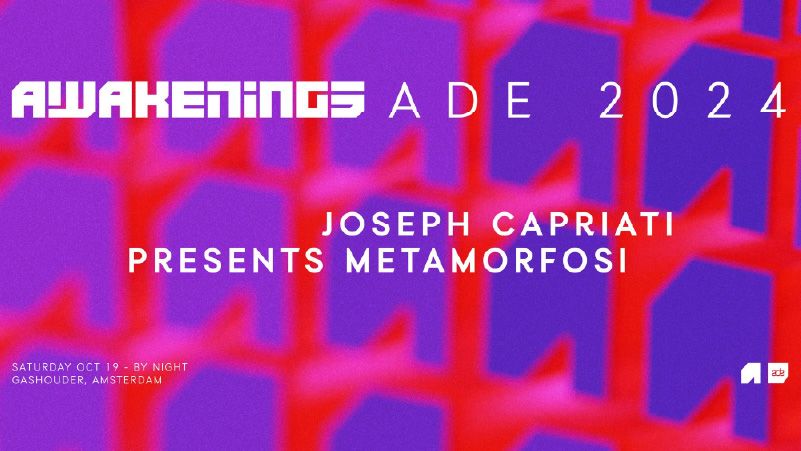 Awakenings ADE Joseph Capriati presents Metamorphosi cover