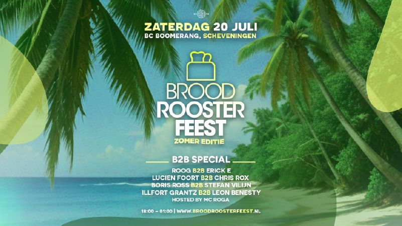Broodroosterfeest x Zomereditie cover