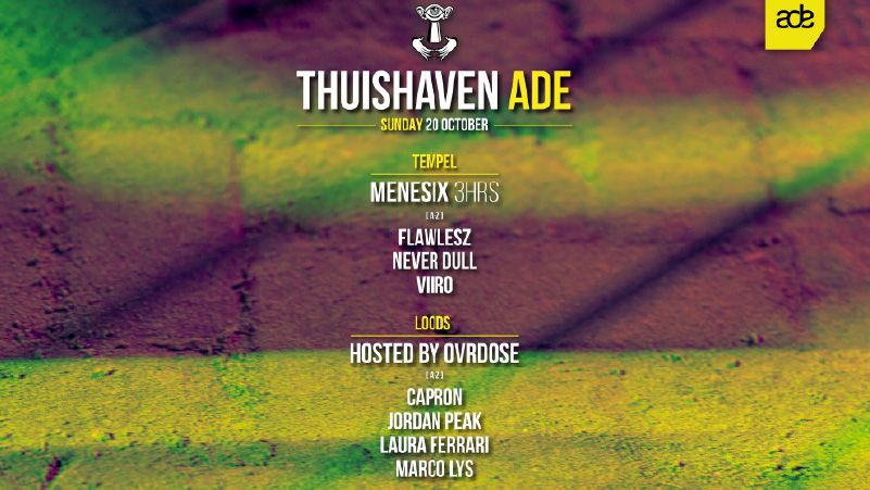 Thuishaven ADE sunday (day & night) cover