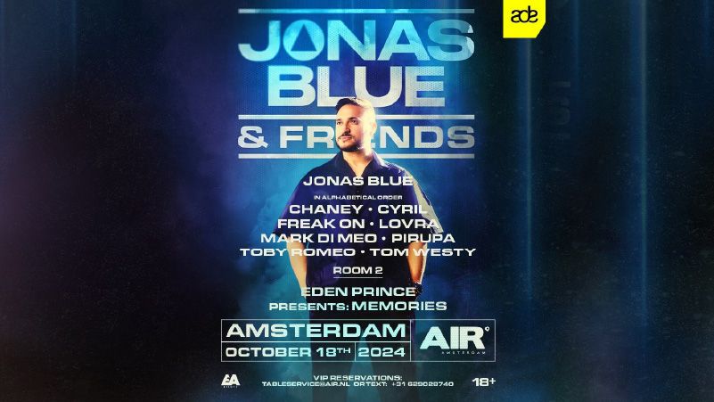 Jonas Blue & Friends | ADE cover