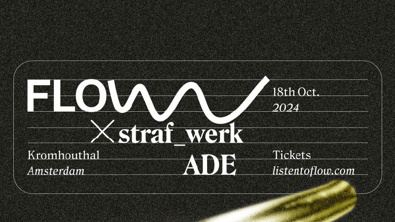 Flow x straf_werk ADE cover