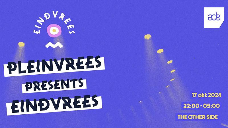 Pleinvrees ADE presents Eindvrees cover