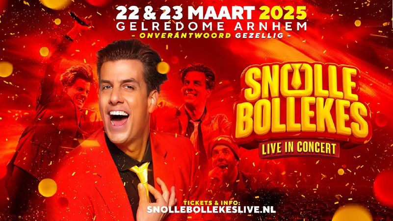 Snollebollekes Live in Concert - avondshow cover