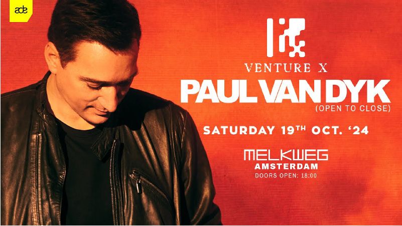 Paul Van Dyk pres. Venture X cover