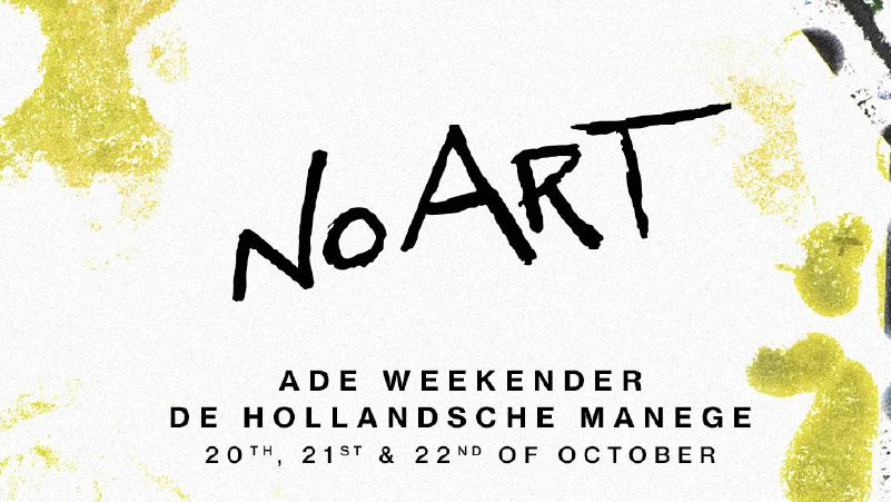 No Art ADE Weekender  cover