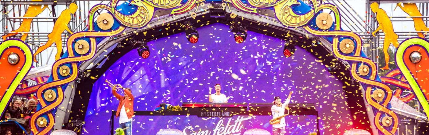 Sam Feldt presents a Heartfeldt header