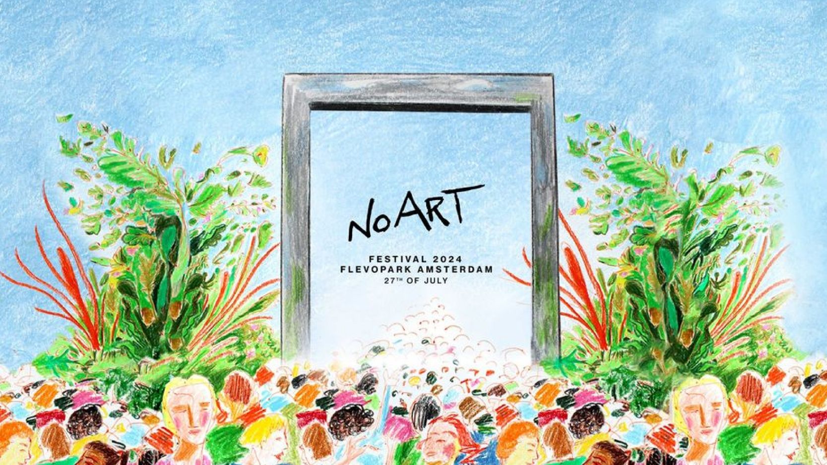 No Art Festival cover