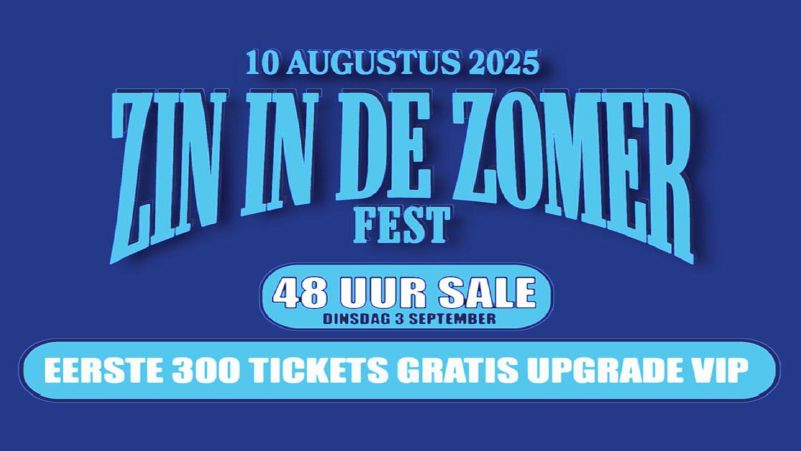 Zin in de Zomer Fest - Dutch Valley cover