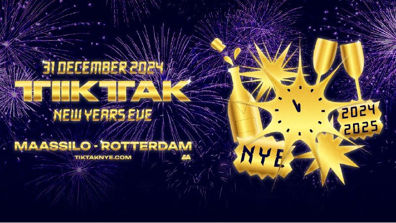 TIKTAK NYE - Rotterdam cover